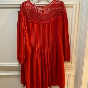 The Kooples Red Mini shift dress